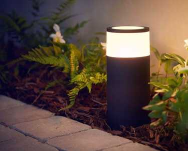 Outside garden lighting